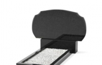 Горизонтальный памятник с цветником овальный тип 1.5