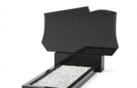 Фигурный гранитный памятник на могилу горизонтальный тип 1.18